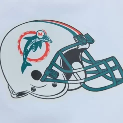 Mitchell & Ness Jackets & Outerwear-Team Burst Warm Up Jacket Miami Dolphins