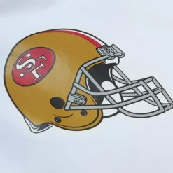 Mitchell & Ness Jackets & Outerwear-Team Burst Warm Up Jacket San Francisco 49Ers