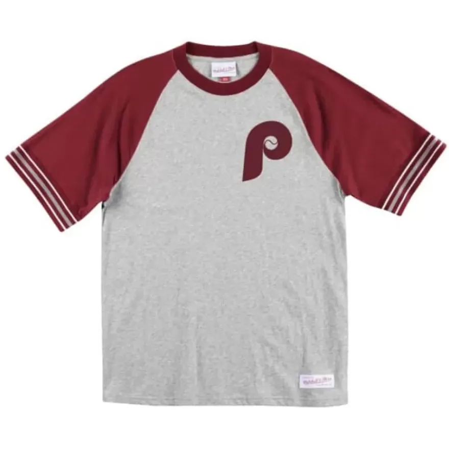 Mitchell & Ness T-Shirts & Tops-Team Captain Tee Philadelphia Phillies
