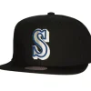 Mitchell & Ness Snapback-Team Classic Snapback Coop Seattle Mariners