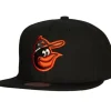 Mitchell & Ness Snapback-Team Classic Snapback Coop Baltimore Orioles