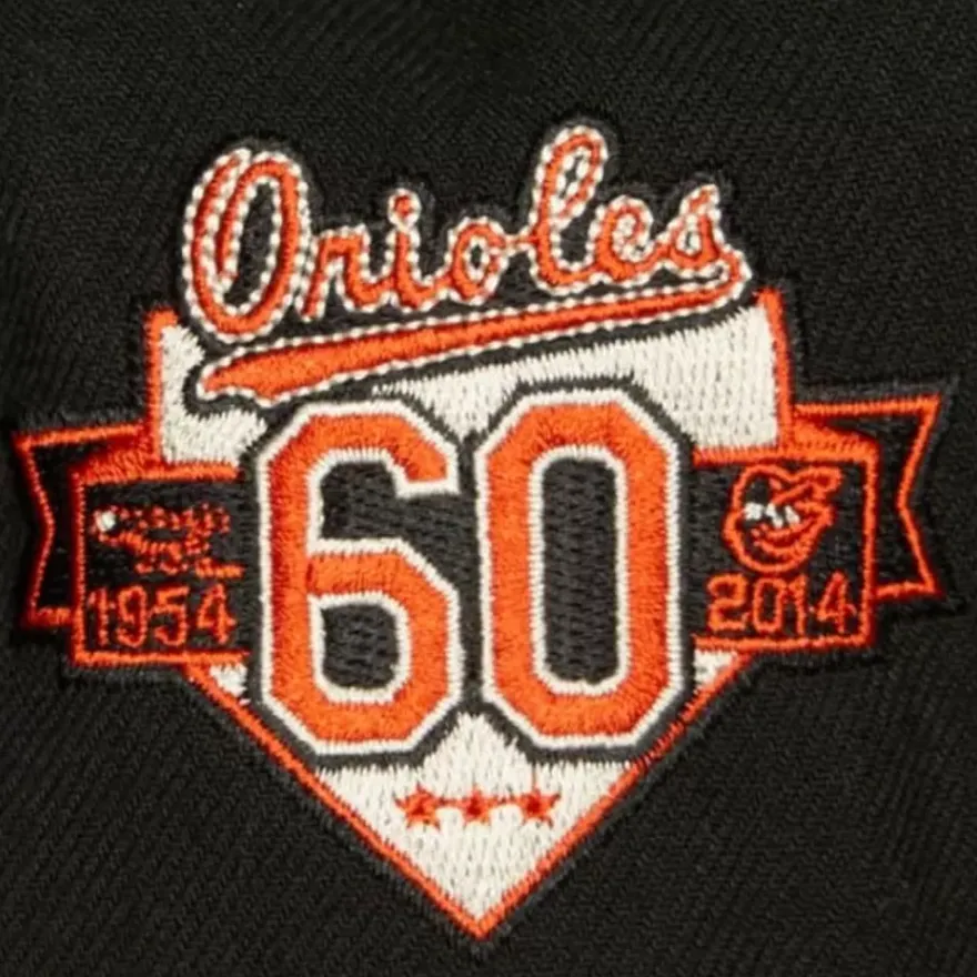 Mitchell & Ness Snapback-Team Classic Snapback Coop Baltimore Orioles