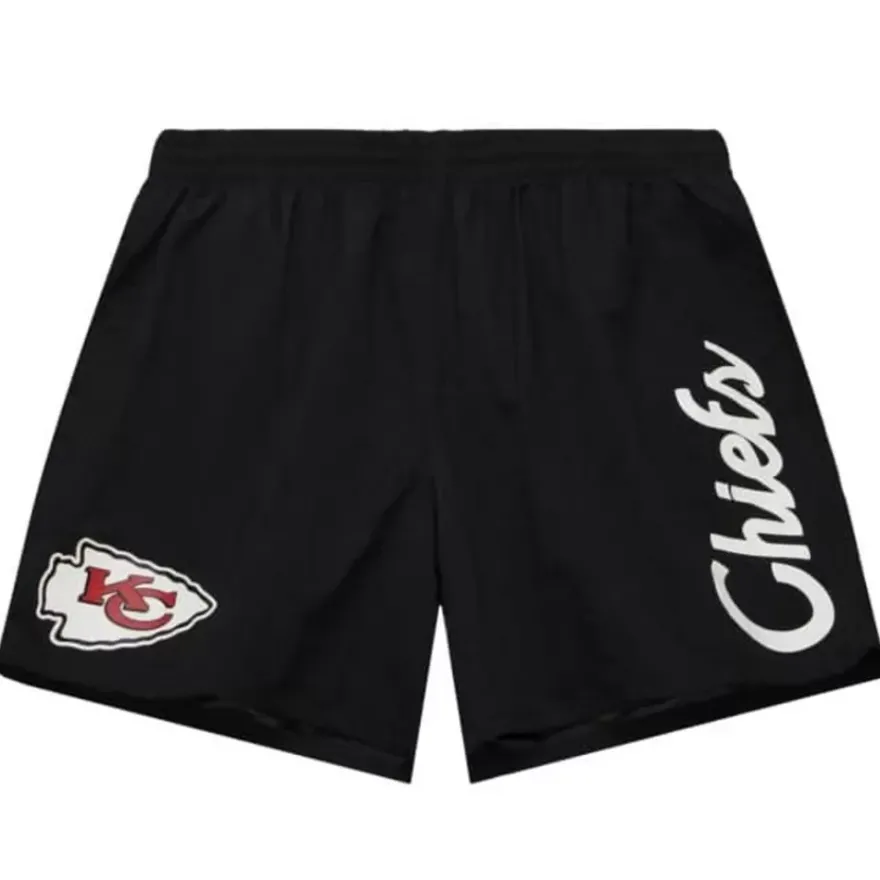 Mitchell & Ness Shorts-Team Essentials Nylon Shorts Kansas City Chiefs