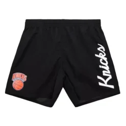 Mitchell & Ness Shorts-Team Essentials Nylon Shorts New York Knicks
