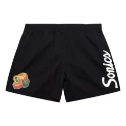 Mitchell & Ness Shorts-Team Essentials Nylon Shorts Seattle Supersonics