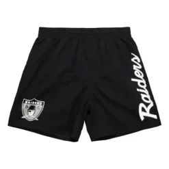 Mitchell & Ness Shorts-Team Essentials Nylon Shorts Oakland Raiders
