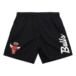 Mitchell & Ness Shorts-Team Essentials Nylon Shorts Chicago Bulls