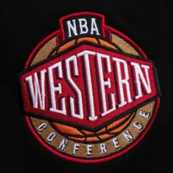 Mitchell & Ness Hoodies & Sweatshirts-Team First Satin Fleece Crew Dallas Mavericks