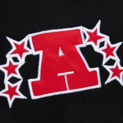 Mitchell & Ness Hoodies & Sweatshirts-Team First Satin Fleece Crew Kansas City Chiefs