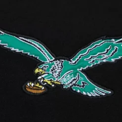 Mitchell & Ness Hoodies & Sweatshirts-Team First Satin Fleece Crew Philadelphia Eagles