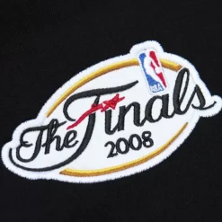 Mitchell & Ness Hoodies & Sweatshirts-Team First Satin Fleece Crew Boston Celtics