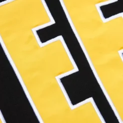 Mitchell & Ness Hoodies & Sweatshirts-Team First Satin Fleece Crew Pittsburgh Steelers