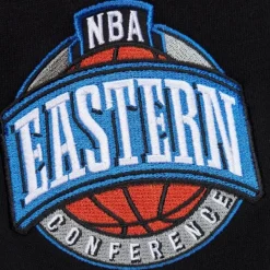 Mitchell & Ness Hoodies & Sweatshirts-Team First Satin Fleece Crew Toronto Raptors