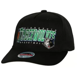 Mitchell & Ness Snapback-Team Graphic Stretch Snapback Minnesota Timberwolves