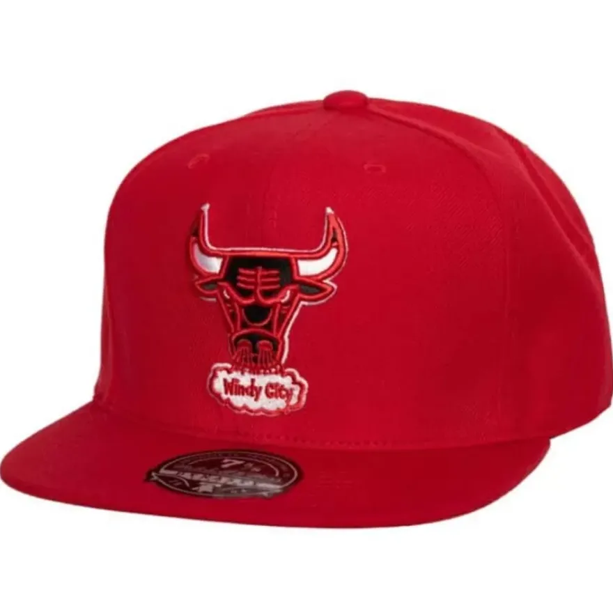 Mitchell & Ness Fitted-Team Ground 2.0 Fitted Hwc Chicago Bulls