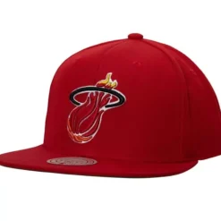 Mitchell & Ness Snapback-Team Ground 2.0 Snapback Hwc Miami Heat