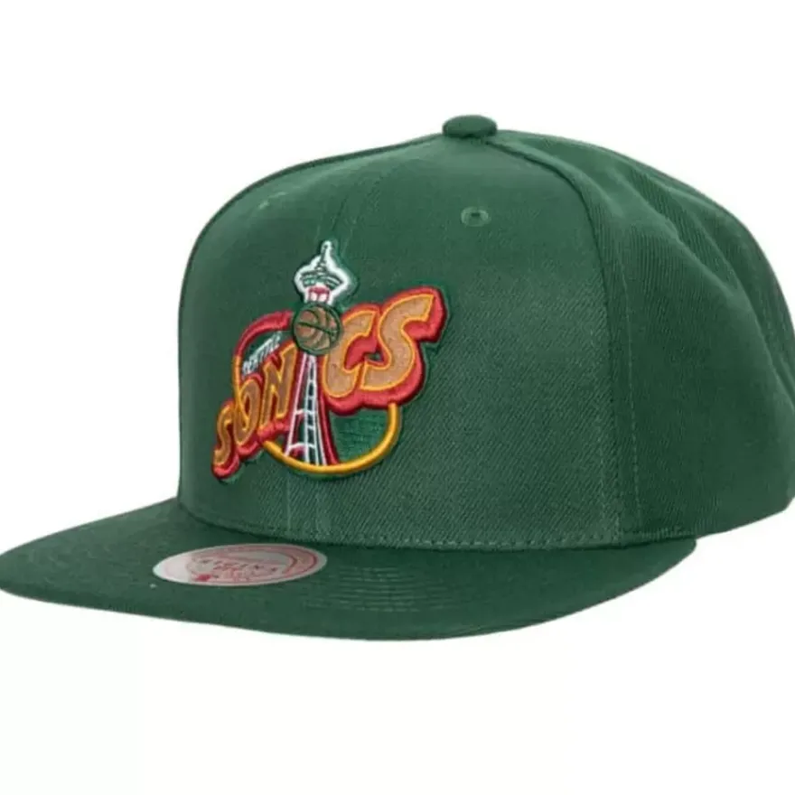 Mitchell & Ness Snapback-Team Ground 2.0 Snapback Hwc Seattle Supersonics