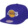 Mitchell & Ness Snapback-Team Ground Snapback Los Angeles Lakers