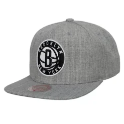 Mitchell & Ness Snapback-Team Heather 2.0 Snapback Brooklyn Nets