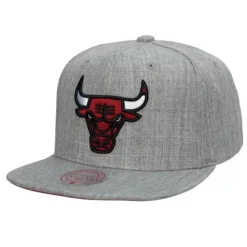 Mitchell & Ness Snapback-Team Heather 2.0 Snapback Chicago Bulls