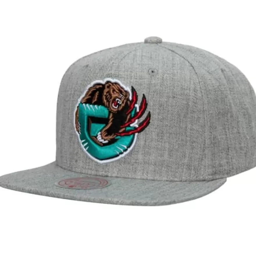 Mitchell & Ness Snapback-Team Heather 2.0 Snapback Hwc Vancouver Grizzlies