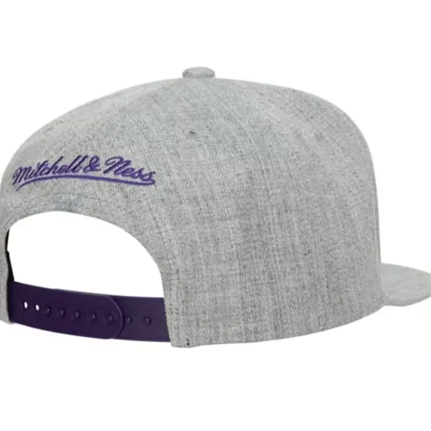 Mitchell & Ness Snapback-Team Heather 2.0 Snapback Los Angeles Lakers