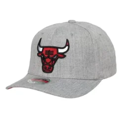 Mitchell & Ness Snapback-Team Heather 2.0 Stretch Snapback Chicago Bulls