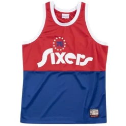 Mitchell & Ness T-Shirts & Tops-Team Heritage Tank Philadelphia 76Ers 1965-71