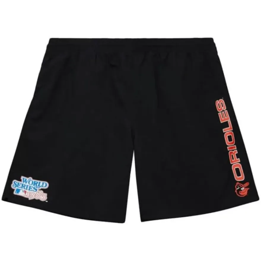 Mitchell & Ness Shorts-Team Heritage Woven Short Baltimore Orioles