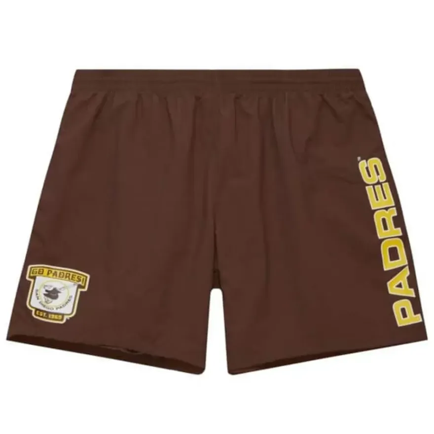 Mitchell & Ness Shorts-Team Heritage Woven Short San Diego Padres