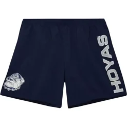 Mitchell & Ness Shorts-Team Heritage Woven Short Georgetown University