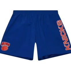 Mitchell & Ness Shorts-Team Heritage Woven Short New York Knicks