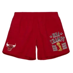 Mitchell & Ness Shorts-Team Heritage Woven Short Chicago Bulls