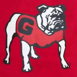 Mitchell & Ness Shorts-Team Heritage Woven Shorts University Of Georgia