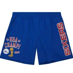 Mitchell & Ness Shorts-Team Heritage Woven Short Philadelphia 76Ers