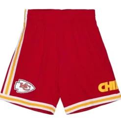 Mitchell & Ness Shorts-Team Id Mesh Shorts Kansas City Chiefs