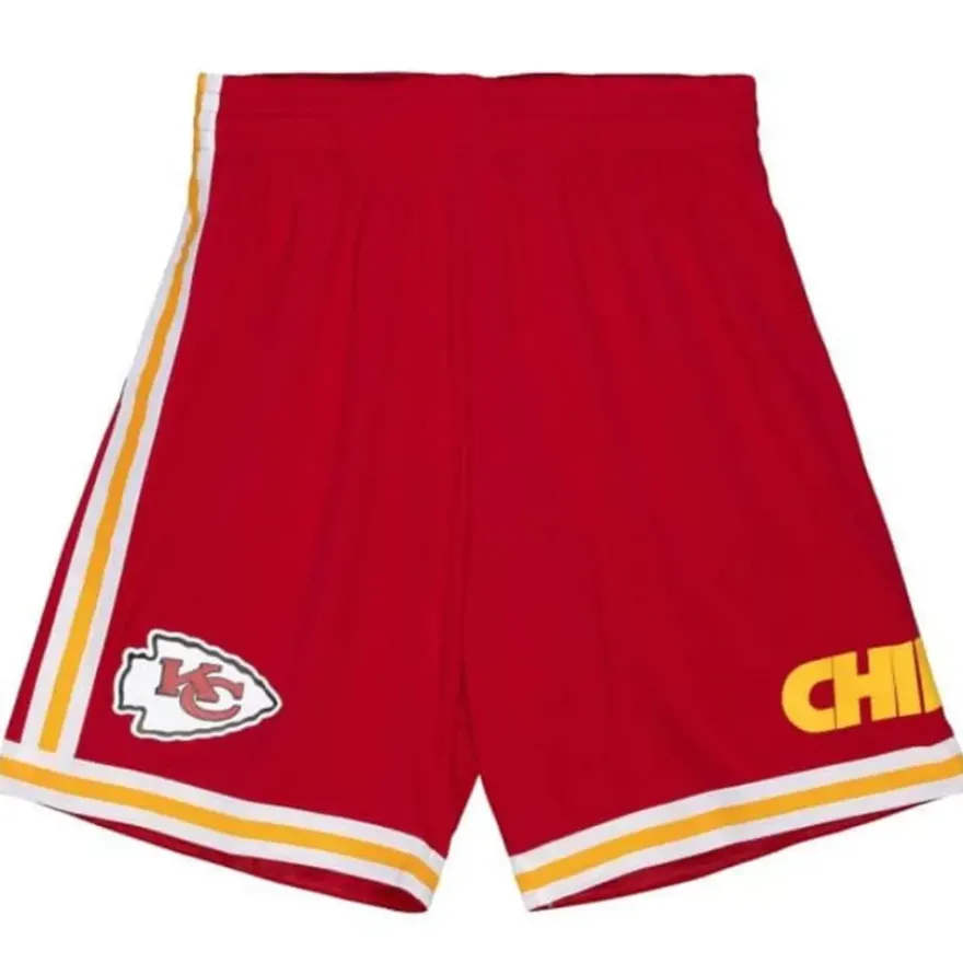 Mitchell & Ness Shorts-Team Id Mesh Shorts Kansas City Chiefs