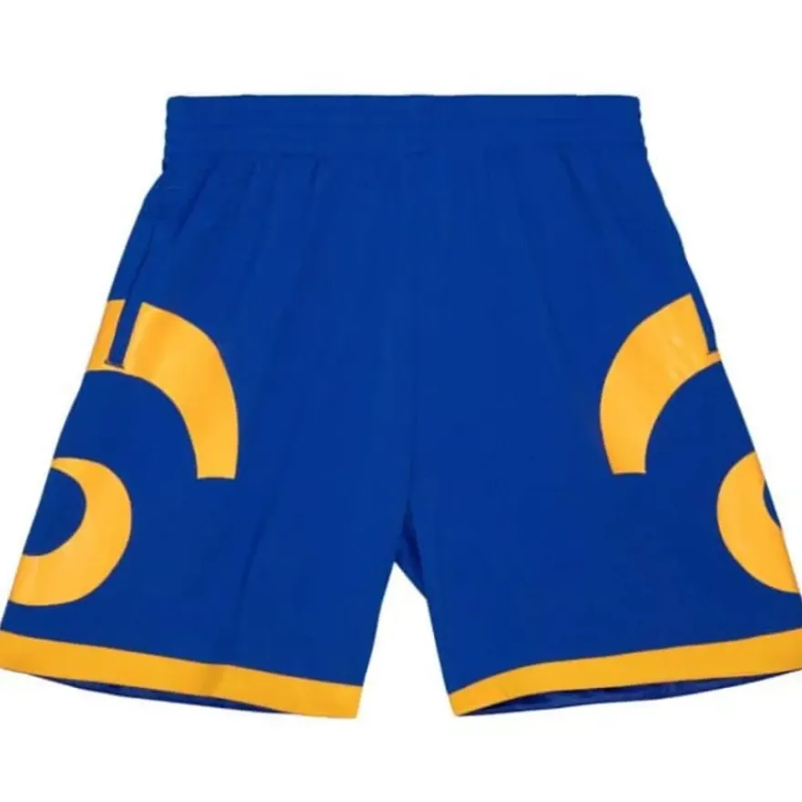 Mitchell & Ness Shorts-Team Id Mesh Shorts Los Angeles Rams