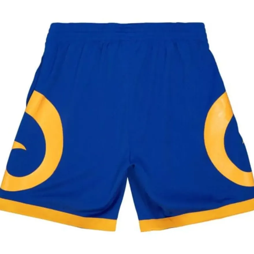Mitchell & Ness Shorts-Team Id Mesh Shorts Los Angeles Rams