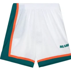 Mitchell & Ness Shorts-Team Id Mesh Shorts Miami Dolphins