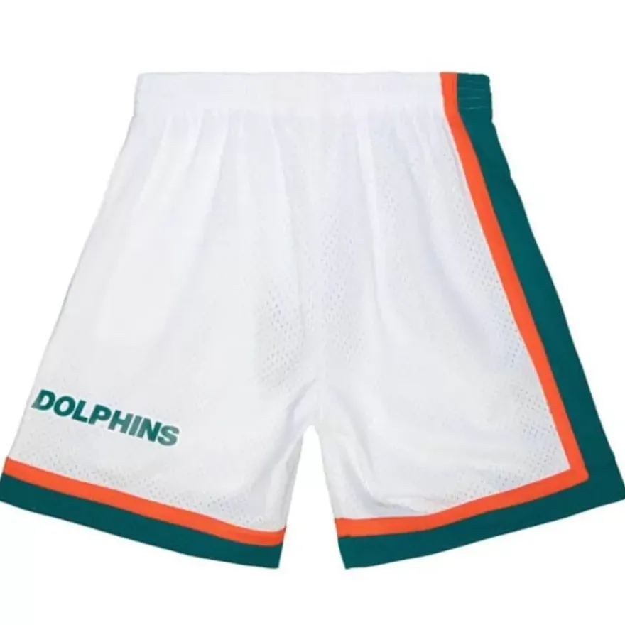Mitchell & Ness Shorts-Team Id Mesh Shorts Miami Dolphins