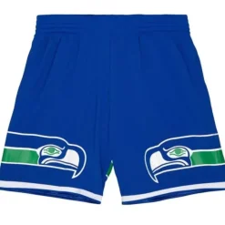 Mitchell & Ness Shorts-Team Id Mesh Shorts Seattle Seahawks