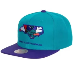 Mitchell & Ness Snapback-Team Insider Snapback Hwc Charlotte Hornets
