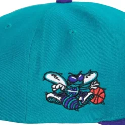 Mitchell & Ness Snapback-Team Insider Snapback Hwc Charlotte Hornets
