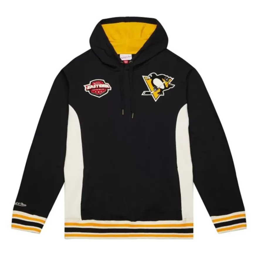Mitchell & Ness Hoodies & Sweatshirts-Team Legacy French Terry Hoodie Pittsburgh Penguins