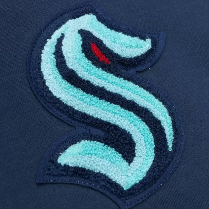 Mitchell & Ness Hoodies & Sweatshirts-Team Legacy French Terry Hoodie Seattle Kraken
