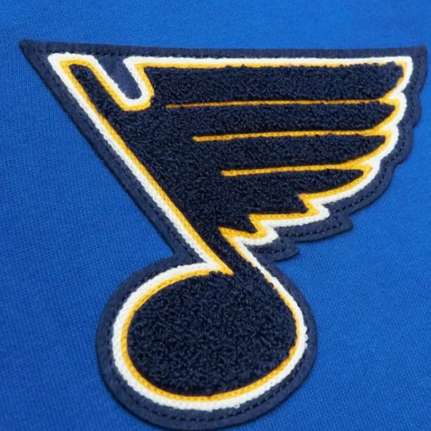 Mitchell & Ness Hoodies & Sweatshirts-Team Legacy French Terry Hoodie St. Louis Blues