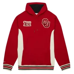 Mitchell & Ness Hoodies & Sweatshirts-Team Legacy French Terry Hoodie University Of Oklahoma