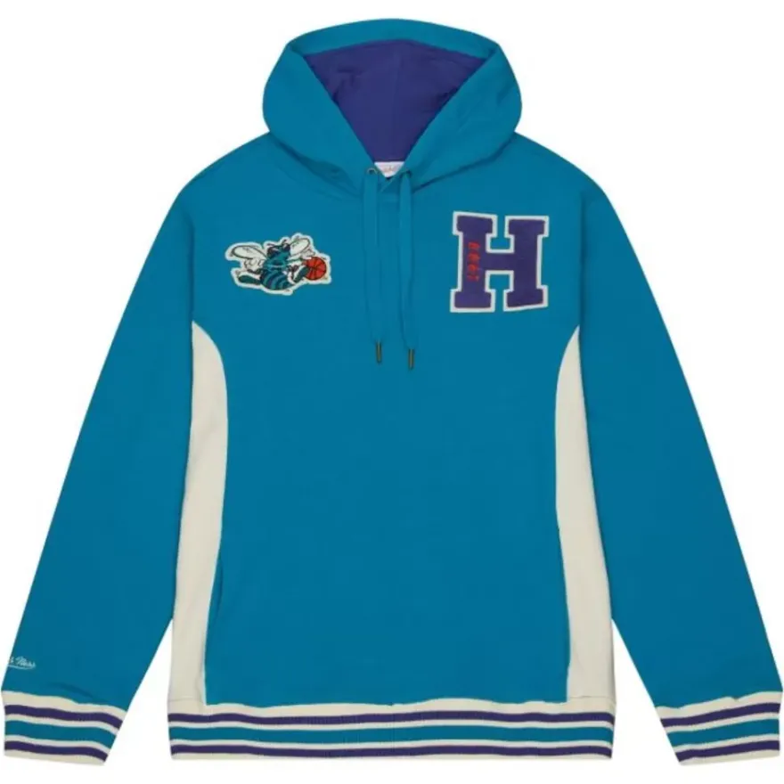 Mitchell & Ness Hoodies & Sweatshirts-Team Legacy French Terry Hoodie Charlotte Hornets