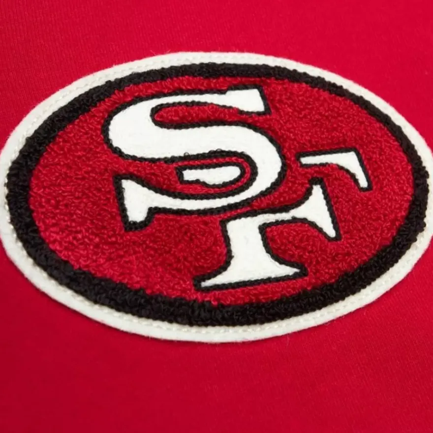 Mitchell & Ness Hoodies & Sweatshirts-Team Legacy French Terry Hoodie San Francisco 49Ers